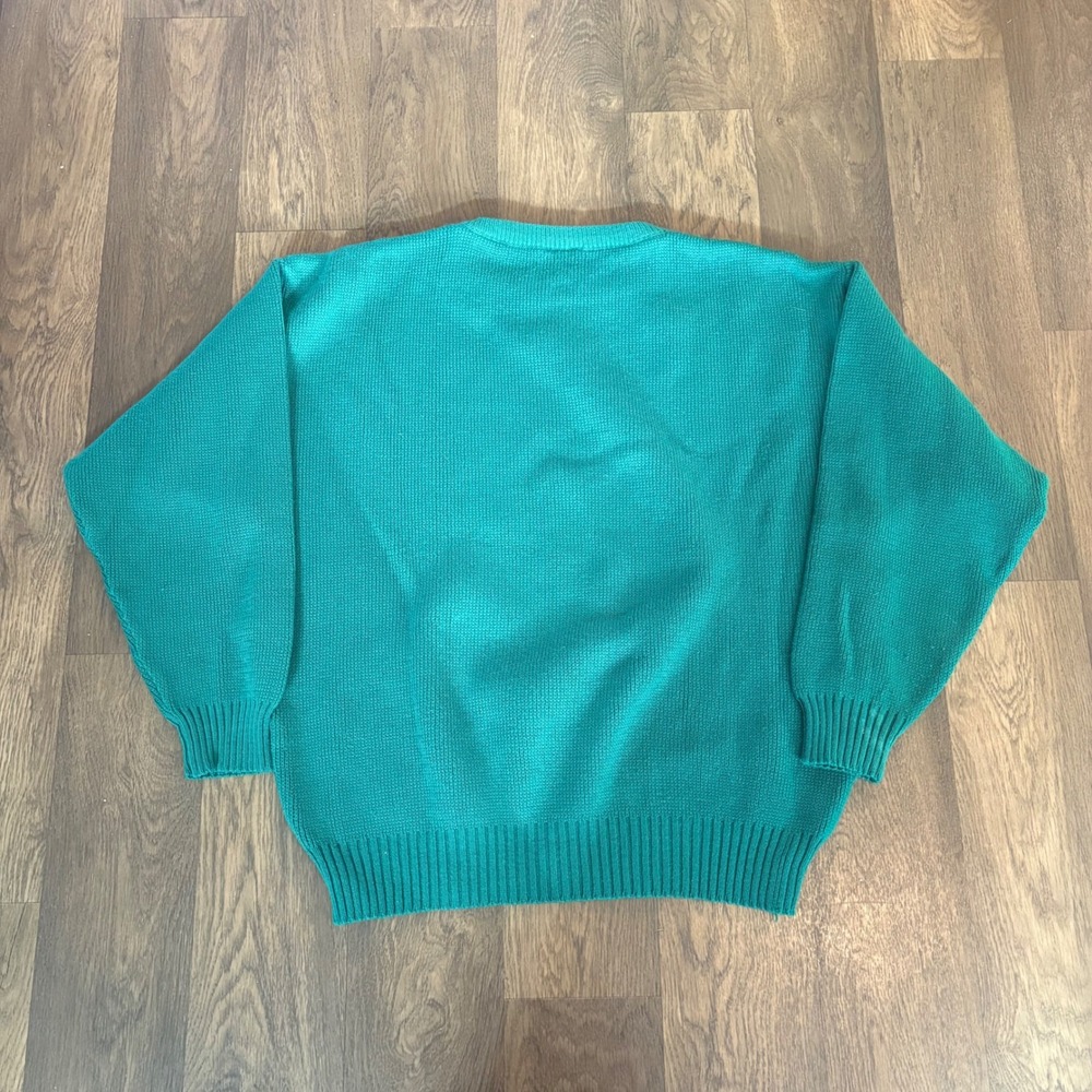 Vintage 70s 80s Authentic Blarney Castle Ireland Spellout Wool Pullover Sweater - Picture 5 of 7